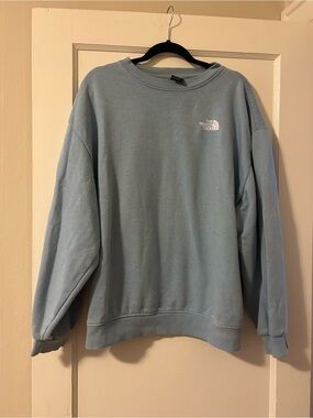 The North Face Crewneck Sweatshirt - Pale Blue EUC